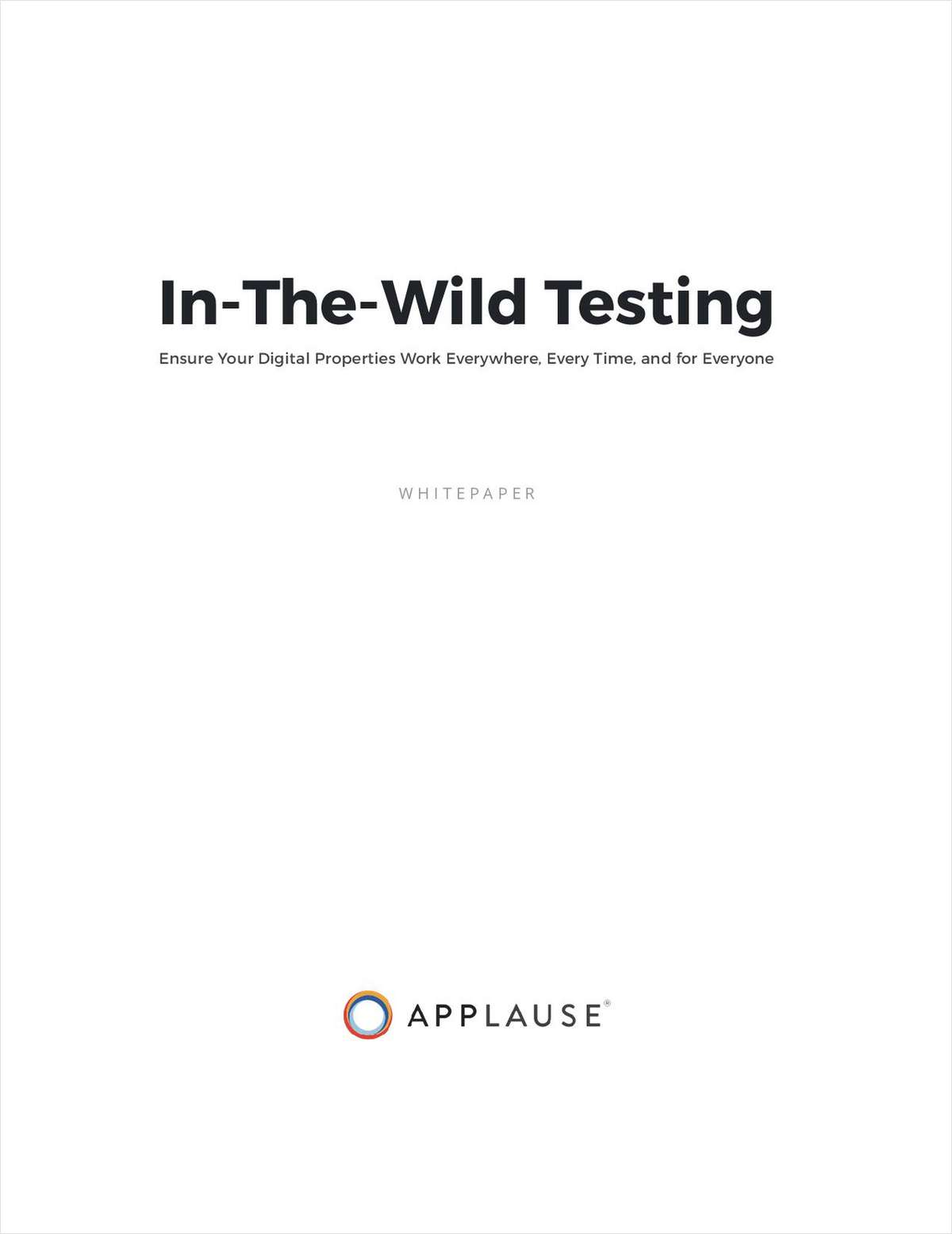 In-The-Wild Digital Testing