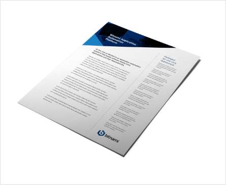 Bitnami Stacksmith White Paper